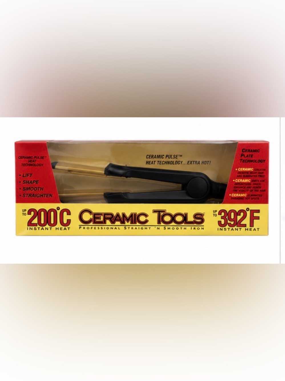 🆕 [Ceramic Tools] Professional Straight 'N Smooth Ceramic Flat Iron CT290 New